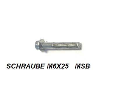 SCHRAUBE M6X25 MASH