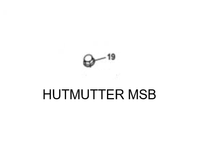 HUTMUTTER M10X1,25 MASH
