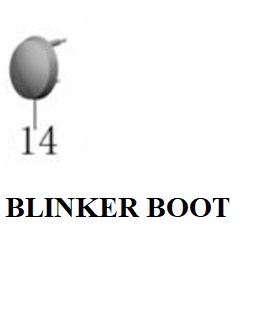 BLINKER BOOT VORN MASH